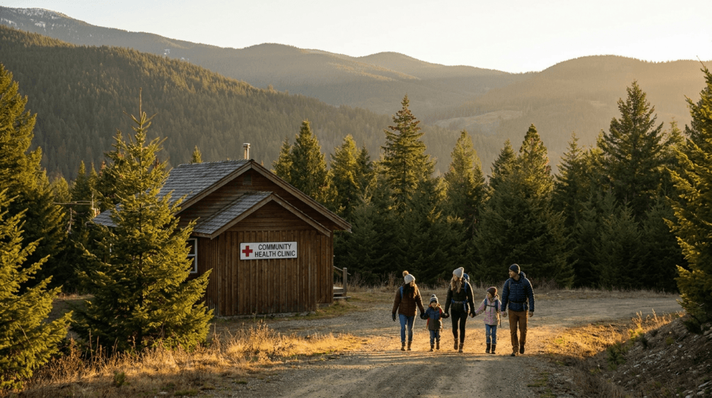 BC Health Support: Ländliche Regionen