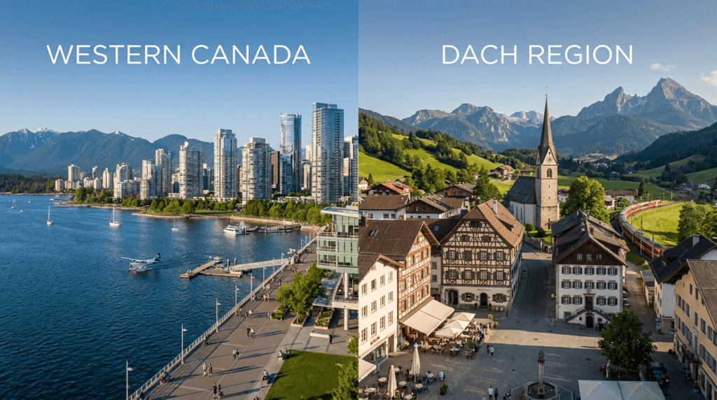 Lebensqualität in West-Kanada vs. DACH-Region